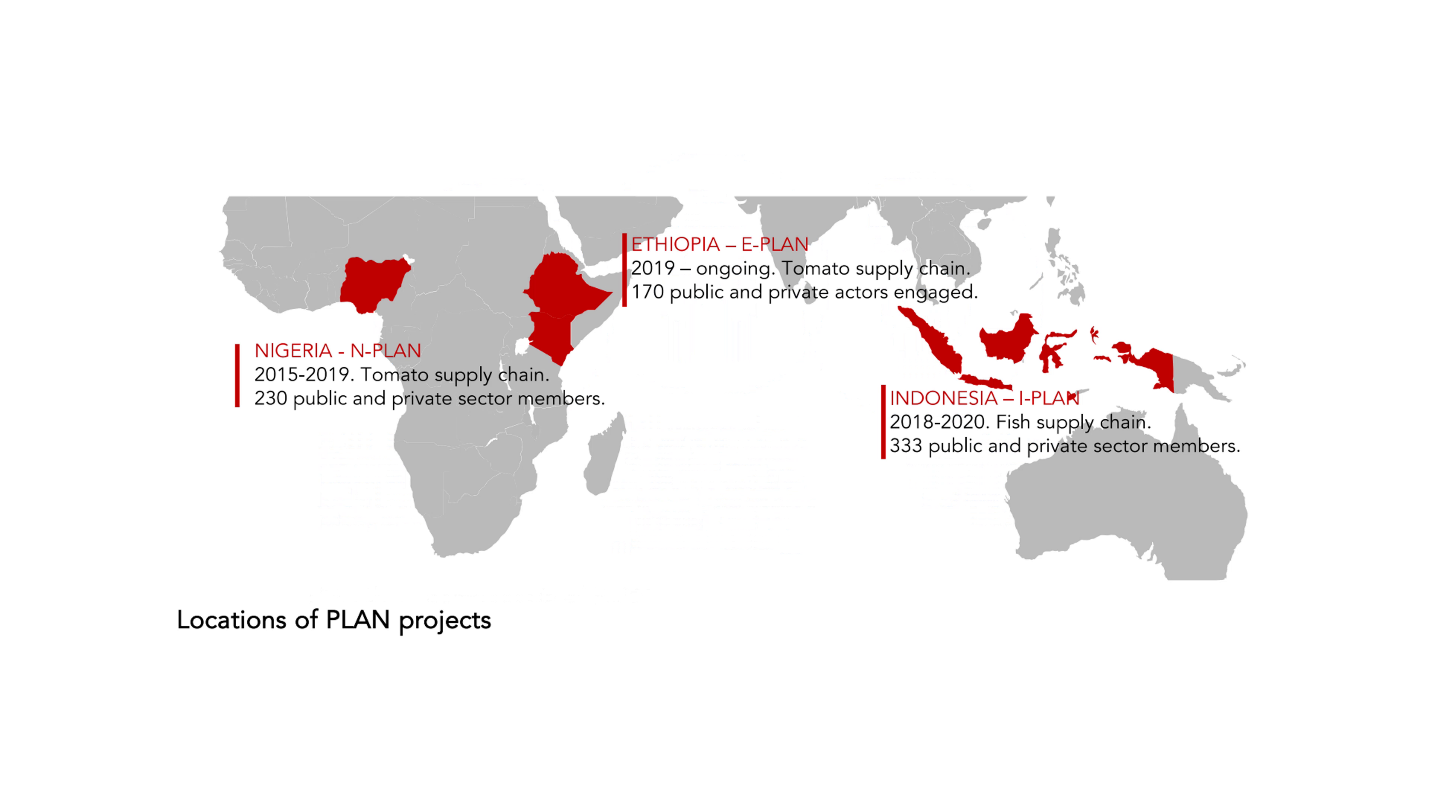 A map of the world with red and black text

Description automatically generated